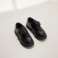 Midnight Crest Velcro Oxfords
