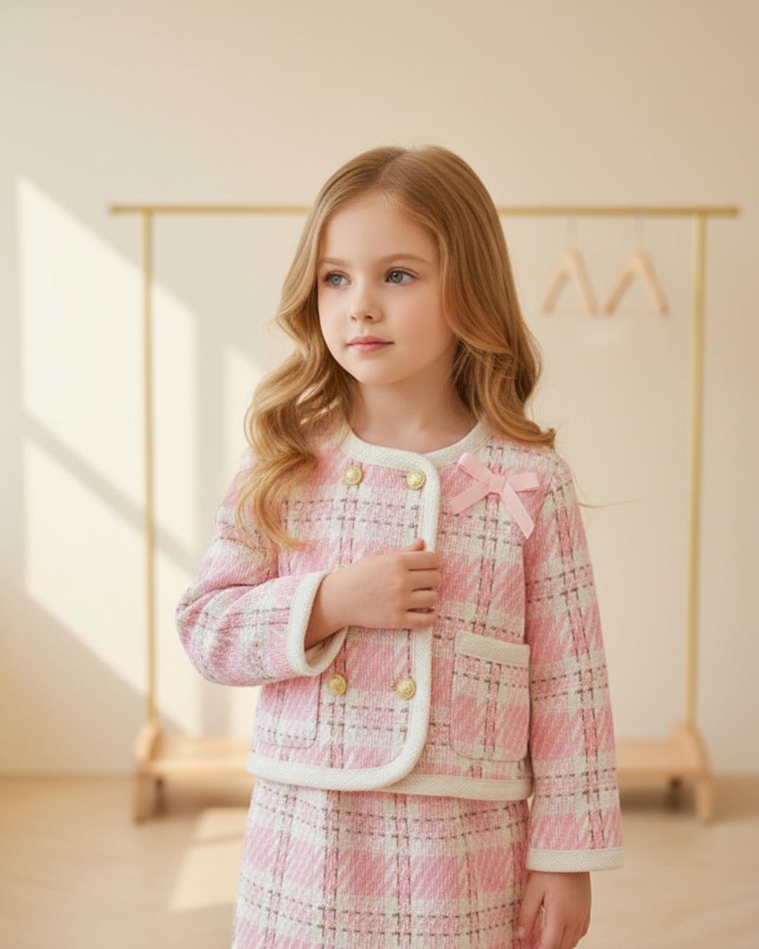 Blush Tweed Belle Set