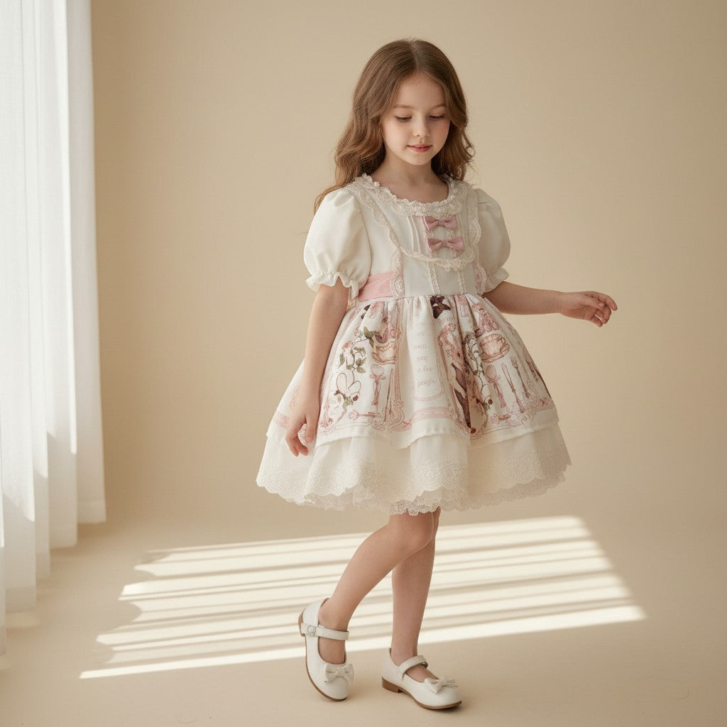 Blush Bear Princess Dress