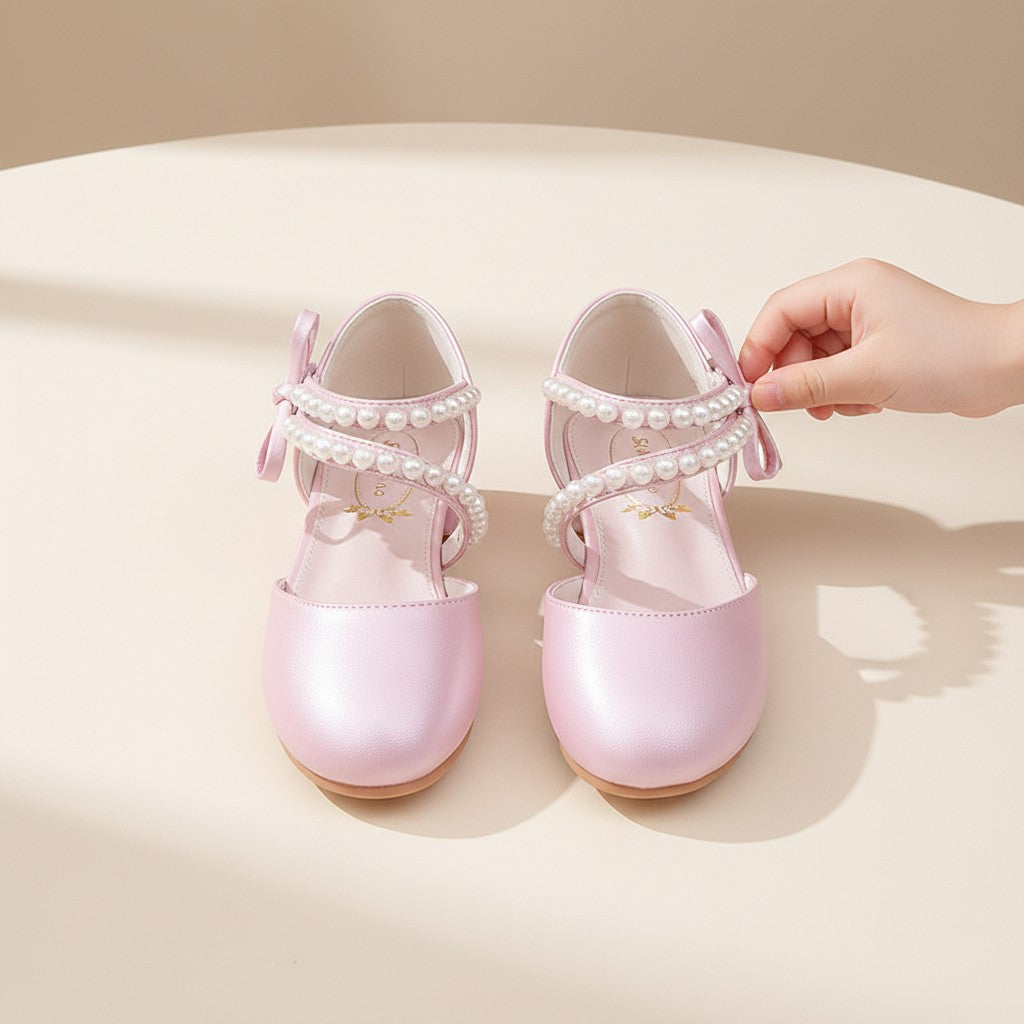 Blush Pearl Heirloom Mary Janes