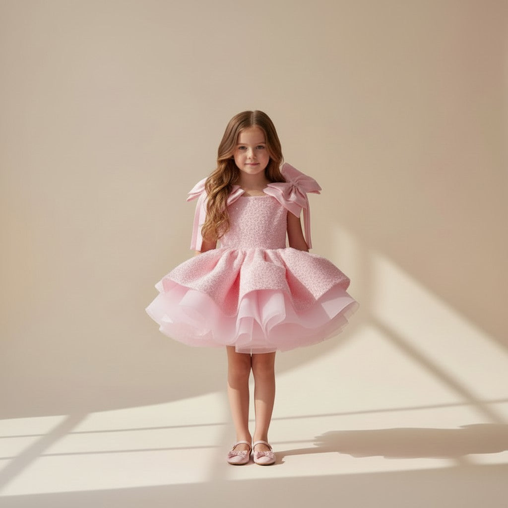 Rosalie Sparkle Bow Dress