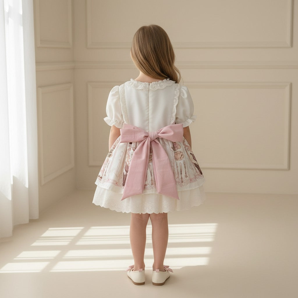 Blush Bear Princess Dress