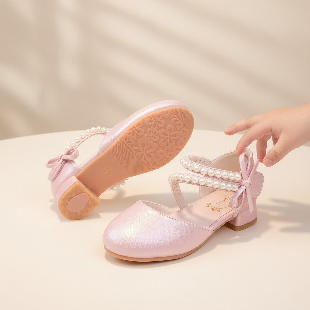Blush Pearl Heirloom Mary Janes
