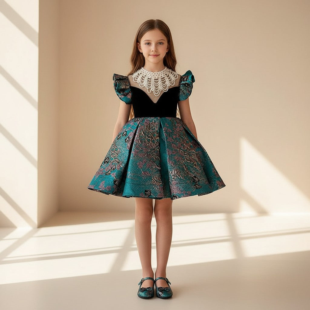 Emerald Royale Gala Dress