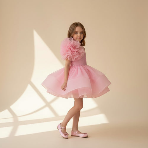Blush Bloom Couture Dress