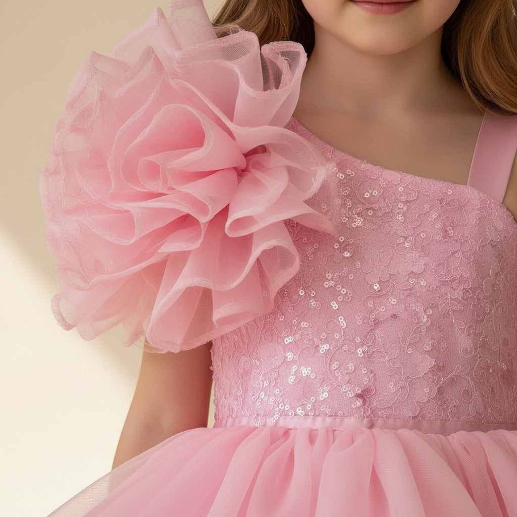 Blush Bloom Couture Dress
