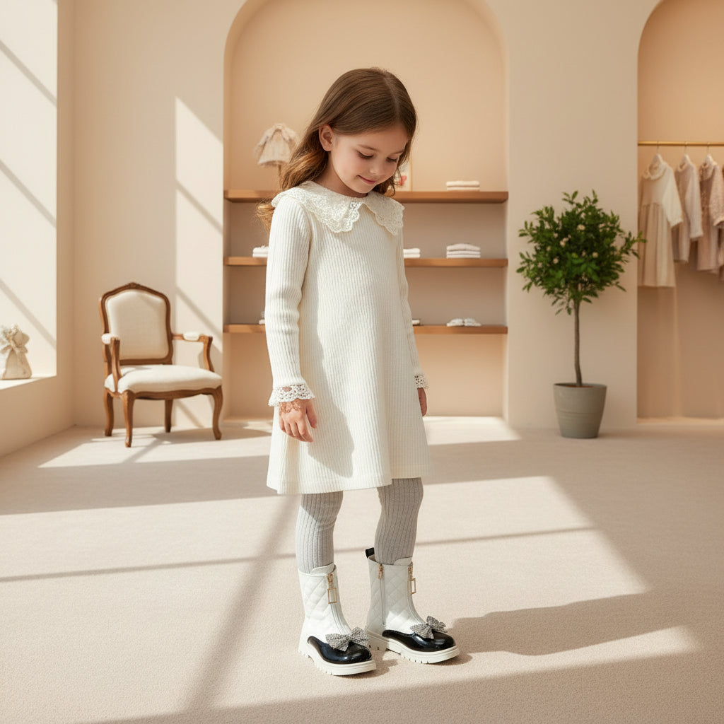 Midnight Charm Lace Boots