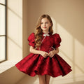 Crimson Royale Princess Dress