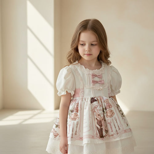 Blush Bear Princess Dress