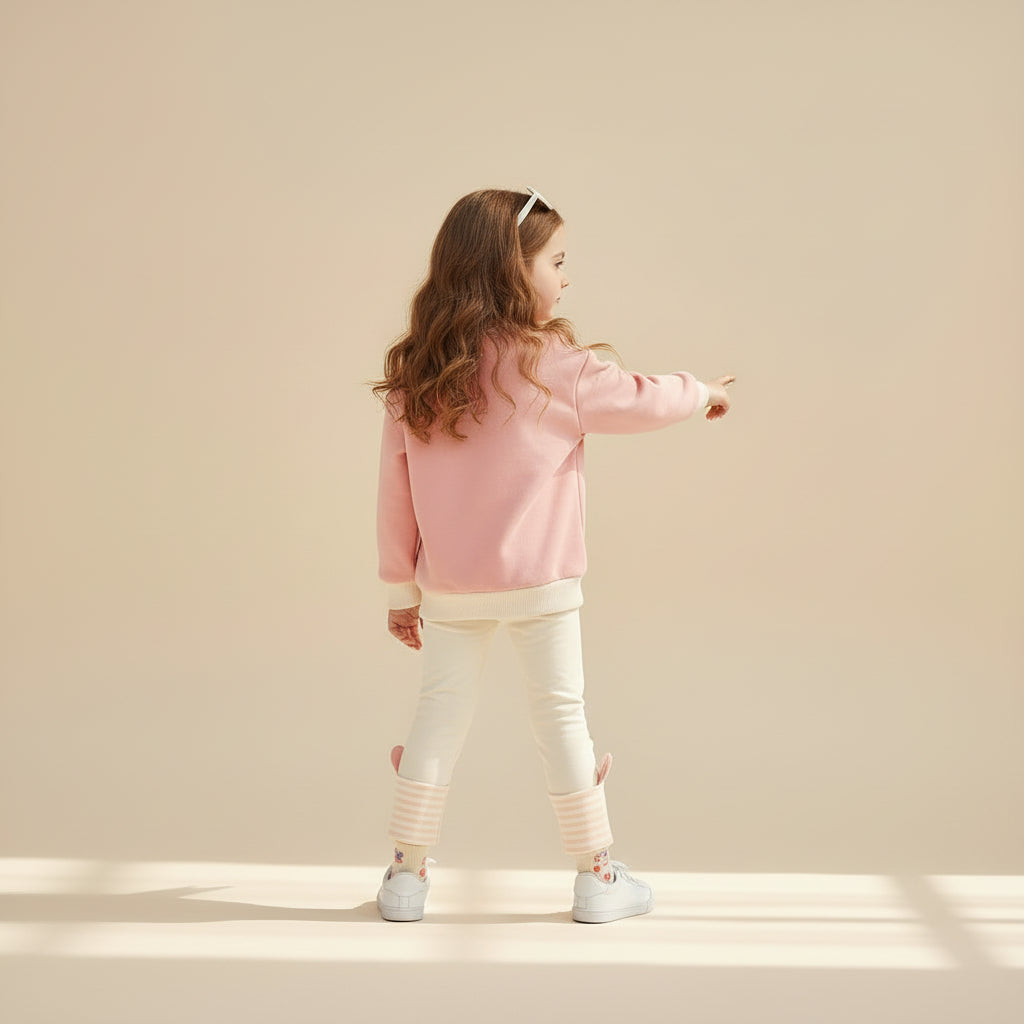 Blush Bunny Bow  Set
