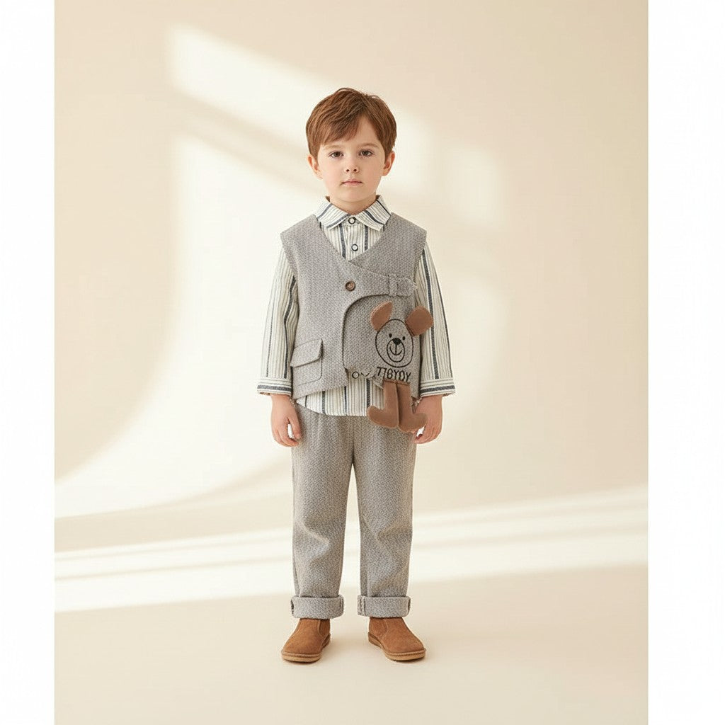 Little Bear Knit Lounge Set