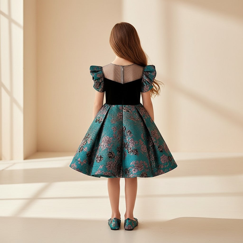 Emerald Royale Gala Dress