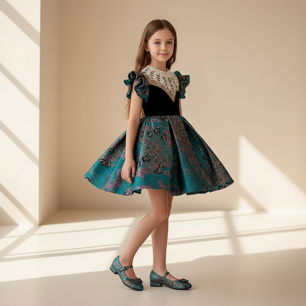 Emerald Royale Gala Dress