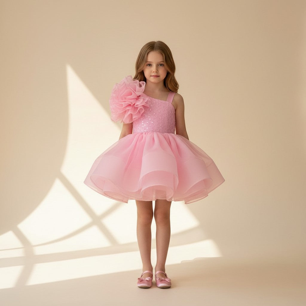 Blush Bloom Couture Dress