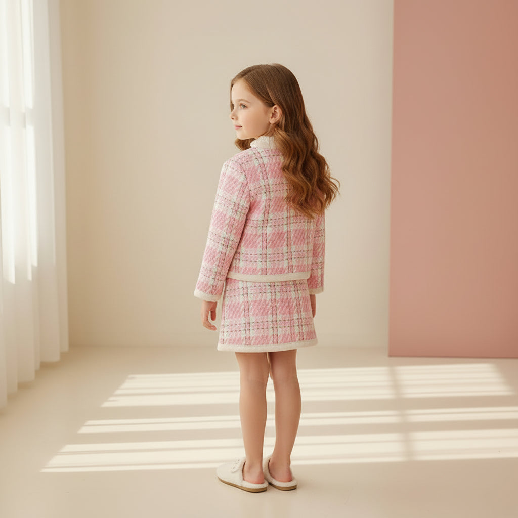 Blush Tweed Belle Set