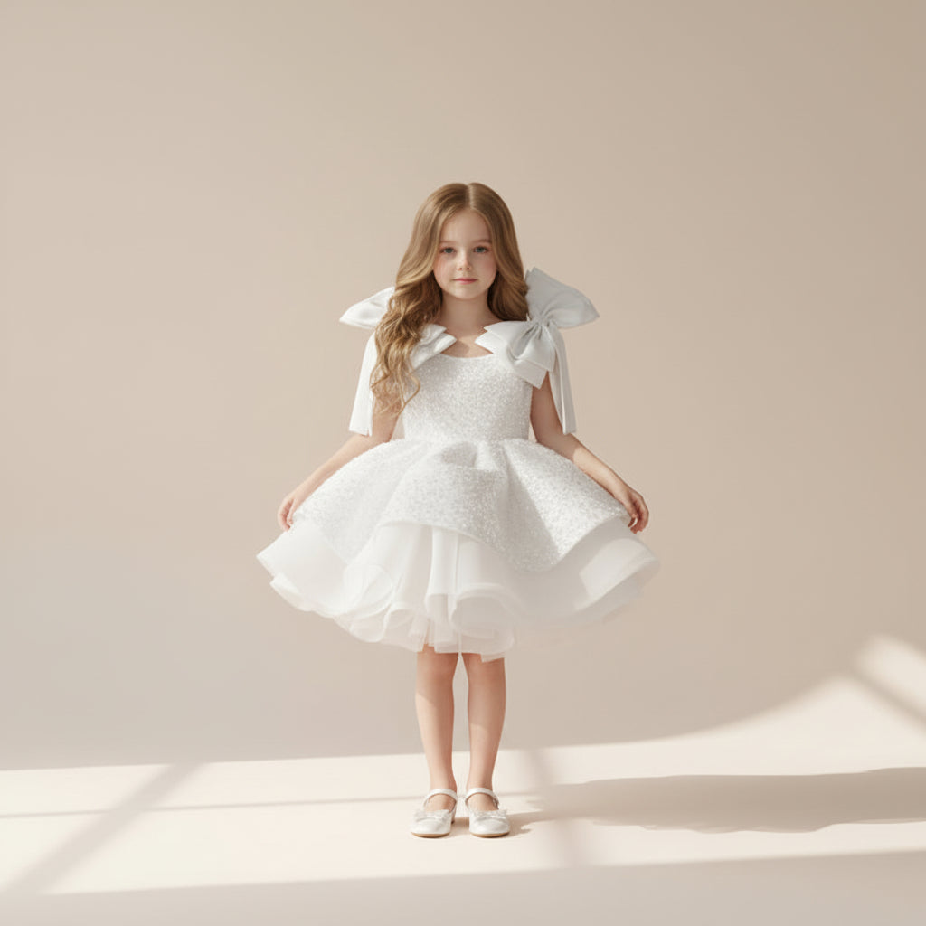 Rosalie Sparkle Bow Dress