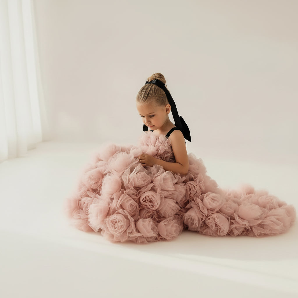 Rosette Princess Couture Dress