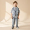 Little Gentleman Denim Set