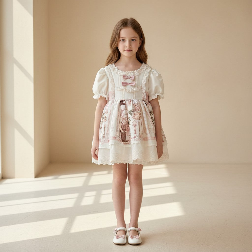 Blush Bear Princess Dress