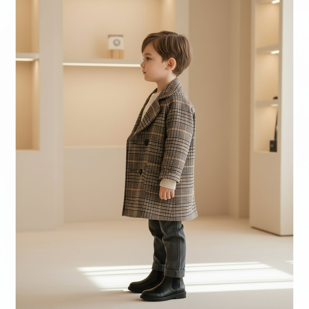 Heritage Plaid Trench Coat