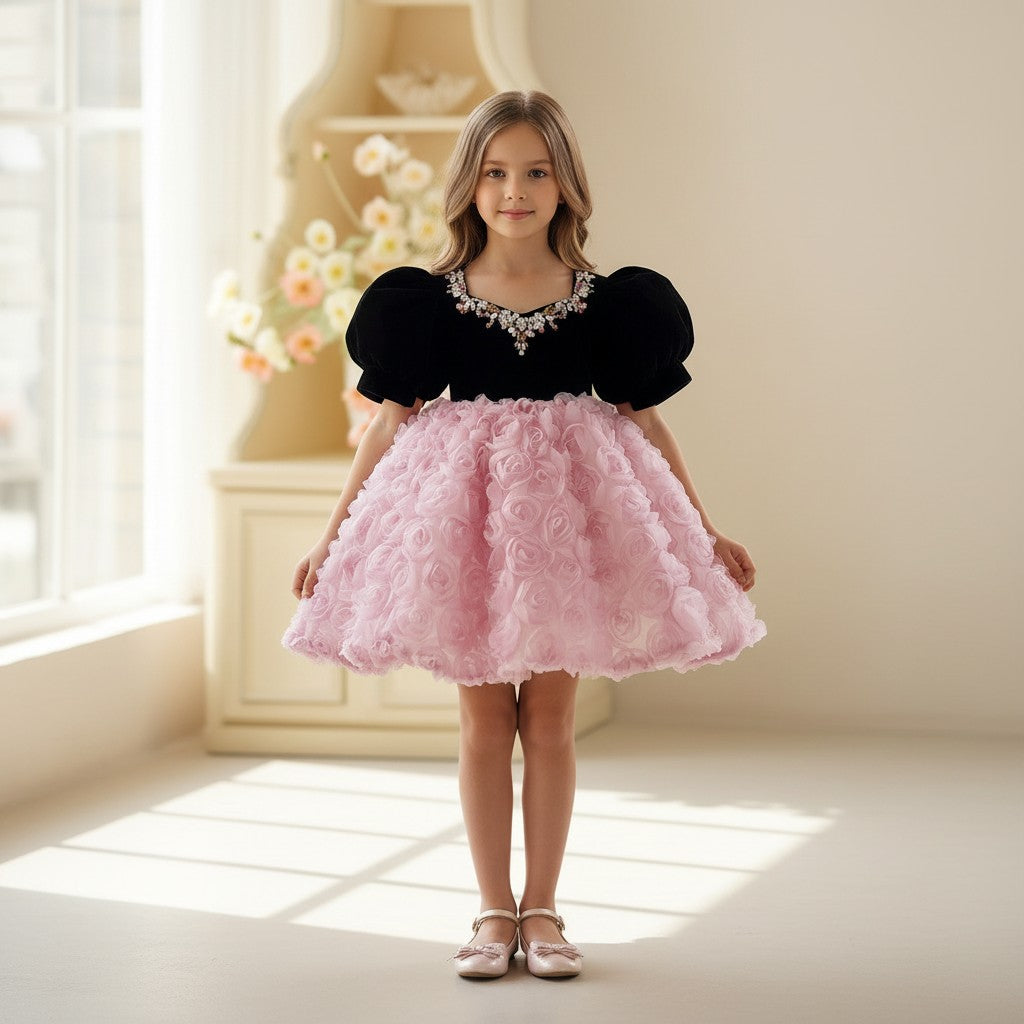 Midnight Blush Couture Dress