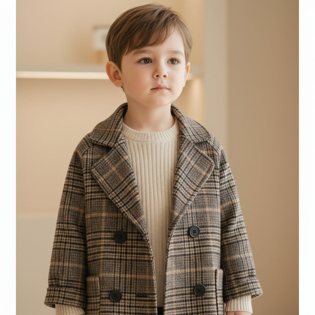 Heritage Plaid Trench Coat
