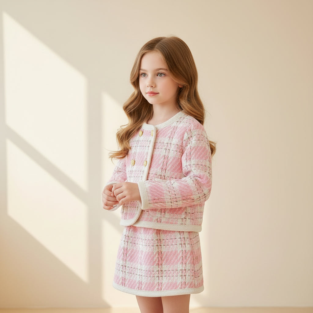 Blush Tweed Belle Set