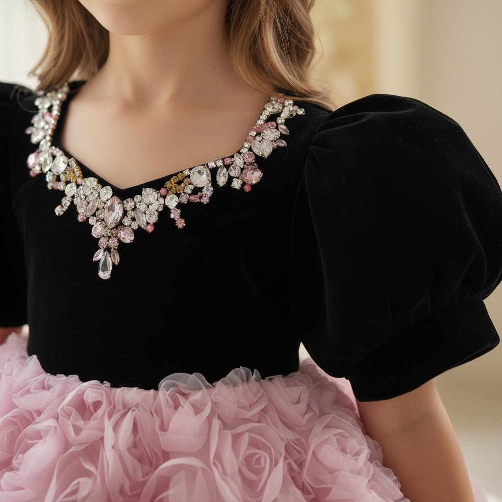 Midnight Blush Couture Dress