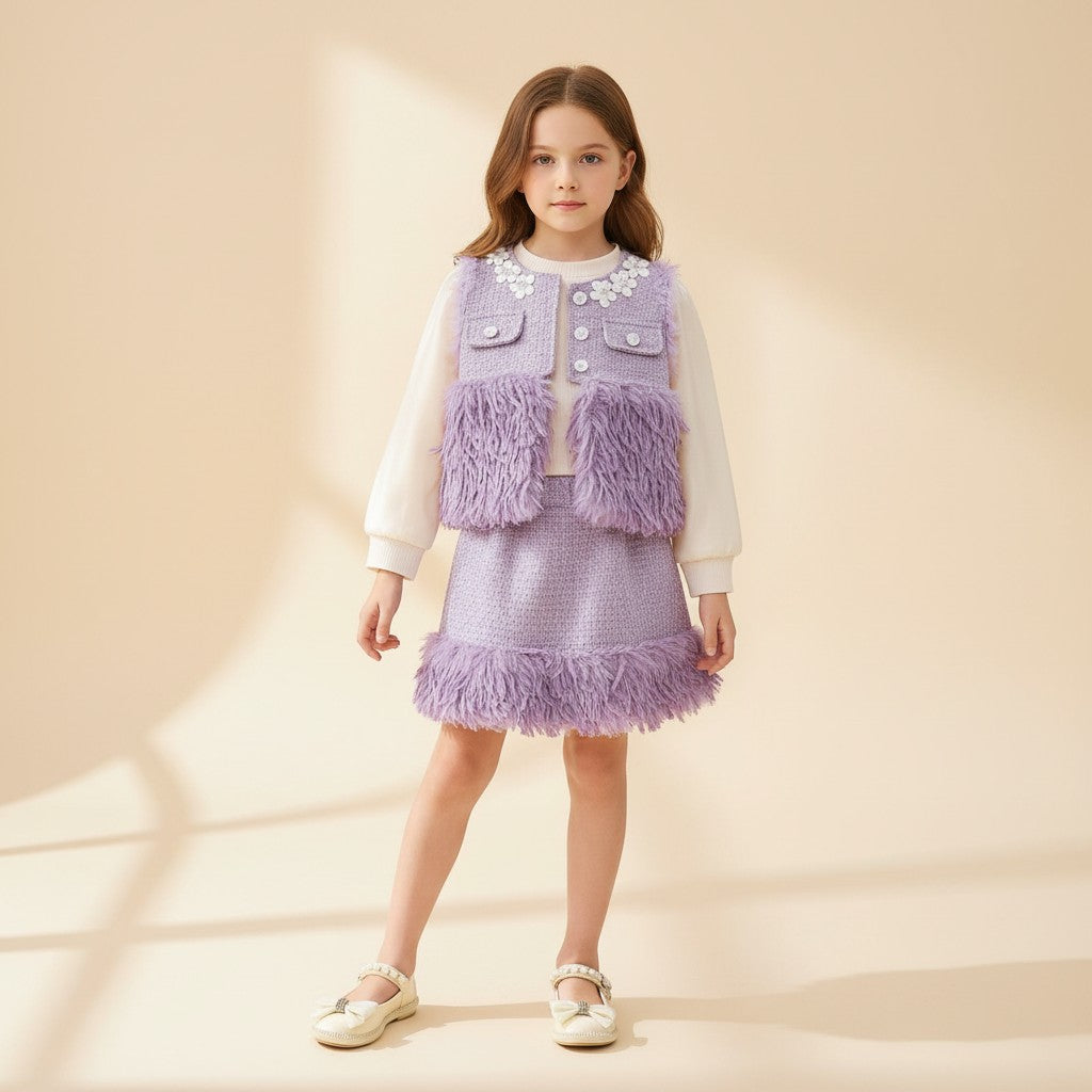 Lavender Bloom Couture Set