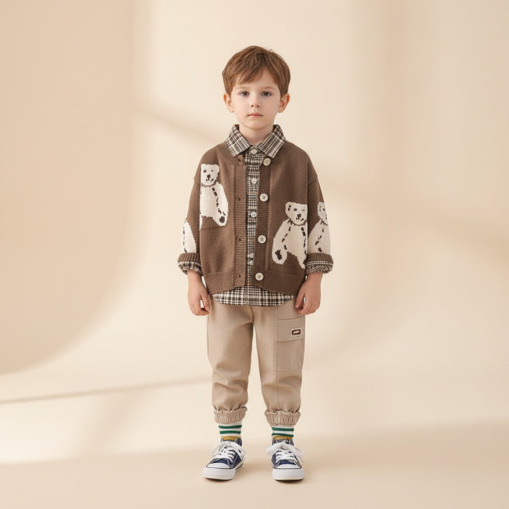 Cozy Cub 3-Piece Knit Set