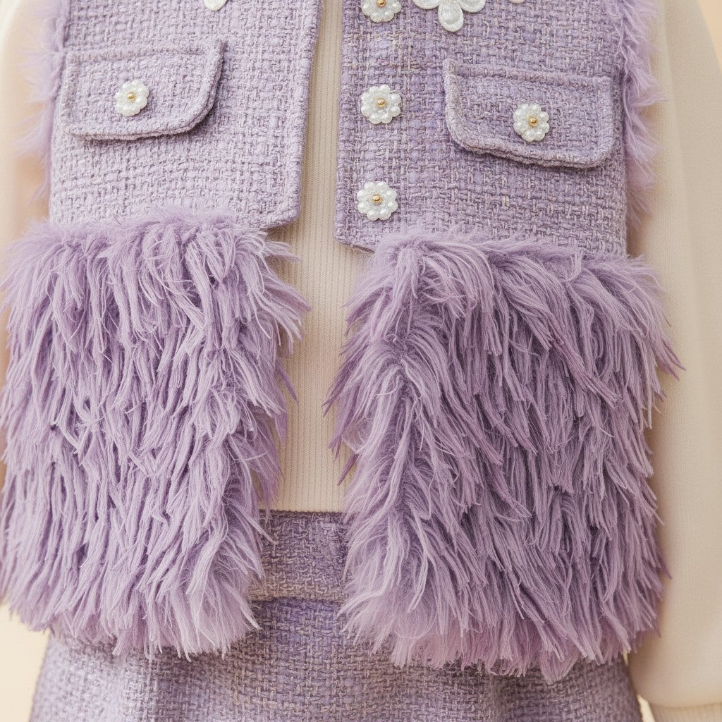 Lavender Bloom Couture Set