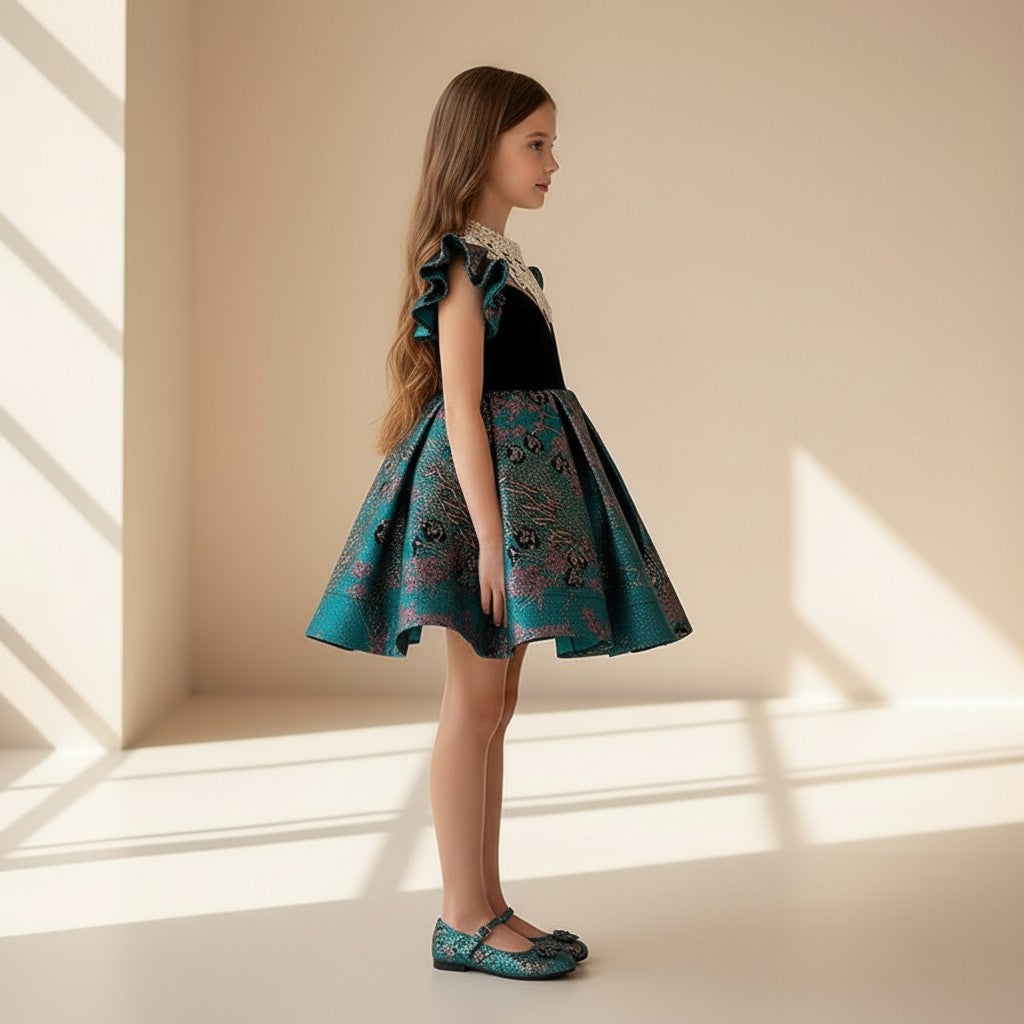 Emerald Royale Gala Dress