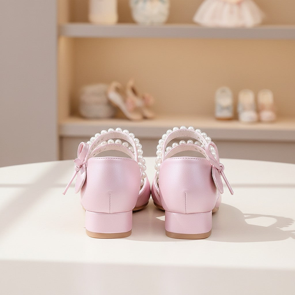 Blush Pearl Heirloom Mary Janes