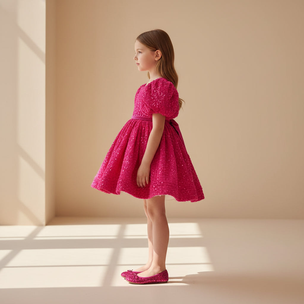 Scarlet Sparkle Tulle Dress