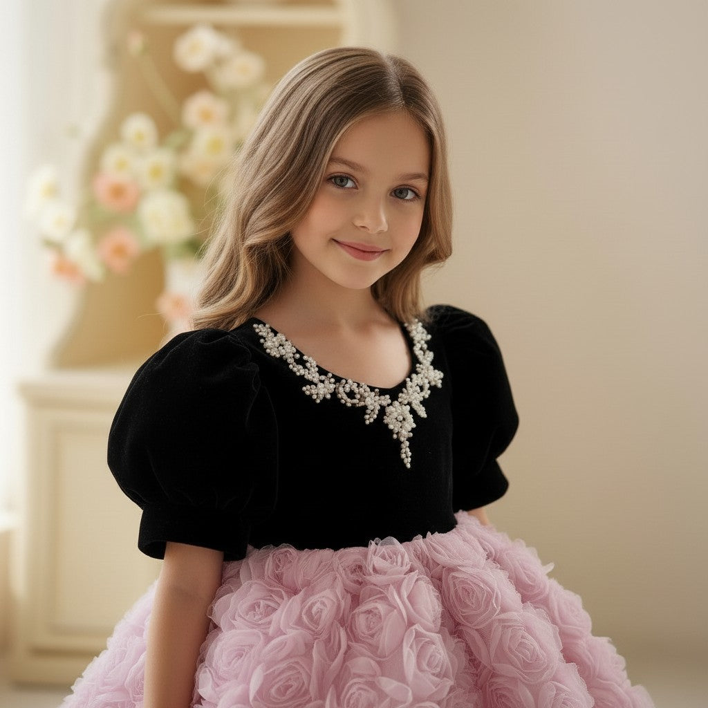Midnight Blush Couture Dress